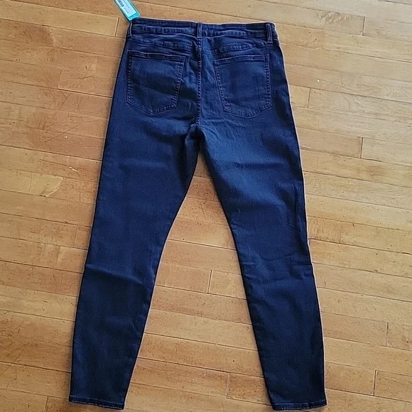 Pistola Midnight Black High Rise Skinny Stretch Jeans Indie Grunge NWT Sz 31 - Picture 3 of 9